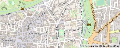 Mappa Lucca
