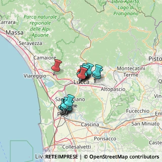 Mappa Via San Sebastiano, 55100 Lucca LU, Italia (9.00944)