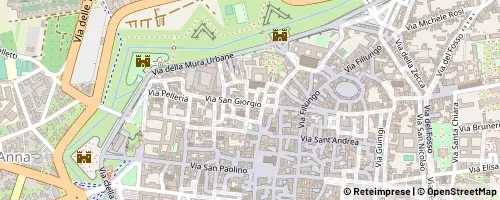Mappa Lucca