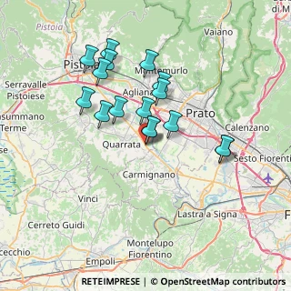 Mappa SR66 km 22, 51039 Quarrata PT, Italia (6.41375)