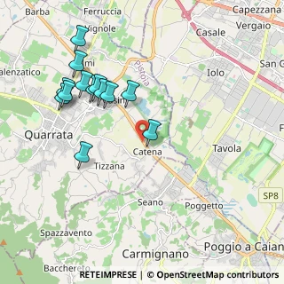Mappa SR66 km 22, 51039 Quarrata PT, Italia (2.12923)