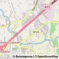 Map Chiesina Uzzanese
