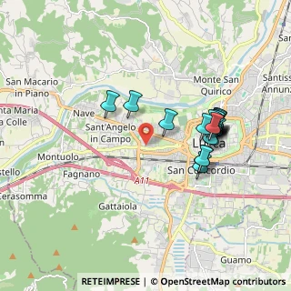 Mappa Via Cesare Sardi, 55100 Lucca LU, Italia (1.786)