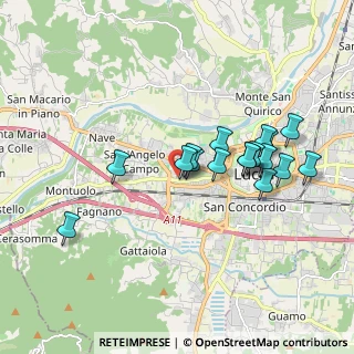 Mappa Via Cesare Sardi, 55100 Lucca LU, Italia (1.72294)