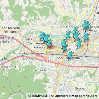 Mappa Via Cesare Sardi, 55100 Lucca LU, Italia (1.86357)