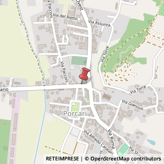 Mappa Via del Centenario, 18, 55016 Porcari, Lucca (Toscana)