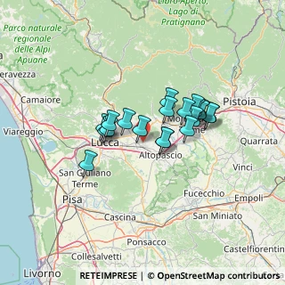 Mappa Via della Torre, 55016 Porcari LU, Italia (10.305)