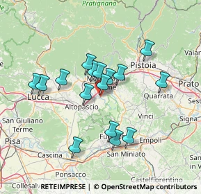 Mappa 51019 Ponte Buggianese PT, Italia (12.30188)