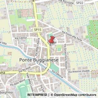Mappa Via Giuseppe Garibaldi, 5, 51019 Ponte Buggianese, Pistoia (Toscana)
