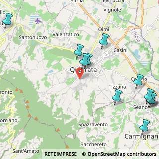 Mappa Via Pietro Mascagni, 51039 Quarrata PT, Italia (3.00583)