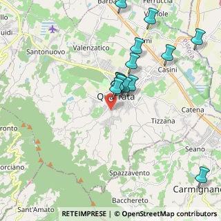 Mappa Via Pietro Mascagni, 51039 Quarrata PT, Italia (2.04846)