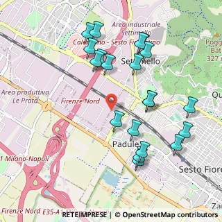 Mappa Via Luigi Longo, 50141 Sesto Fiorentino FI, Italia (1.0845)