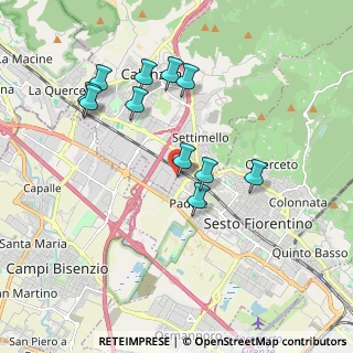 Mappa Via Luigi Longo, 50141 Sesto Fiorentino FI, Italia (1.82818)