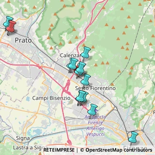 Mappa Via Luigi Longo, 50141 Sesto Fiorentino FI, Italia (4.16714)
