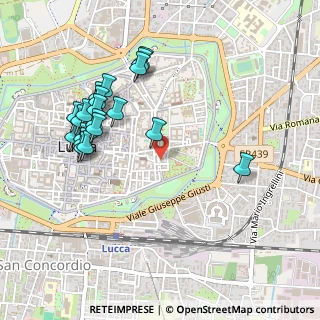 Mappa Casa di Cura Barbantini, 55100 Lucca LU, Italia (0.5315)