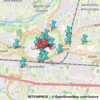 Mappa Via del Calcio, 55100 Lucca LU, Italia (0.67)