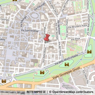 Mappa Via Santa Croce, 67, 55100 Lucca, Lucca (Toscana)
