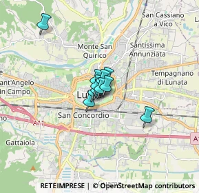 Mappa Via della Rosa, 55100 Lucca LU, Italia (0.77)