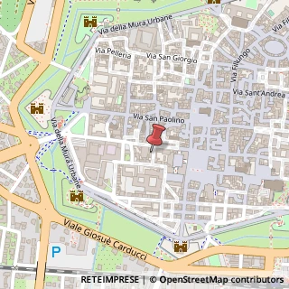 Mappa Via Burlamacchi, 5, 55100 Lucca, Lucca (Toscana)