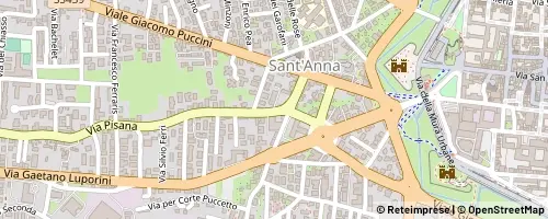 Mappa Lucca
