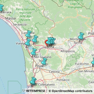 Mappa Via Tommaso Narducci, 55100 Lucca LU, Italia (18.93615)