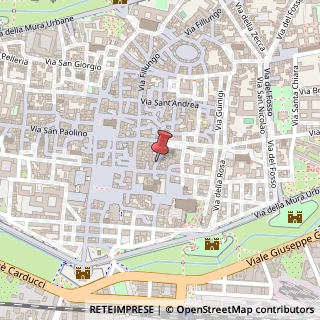 Mappa Via del Gallo, 21, 55100 Lucca, Lucca (Toscana)