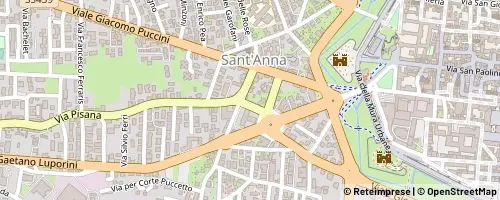 Mappa Lucca