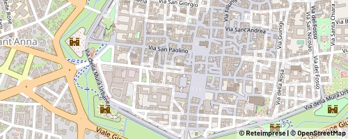 Mappa Lucca
