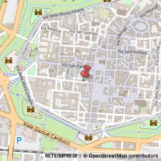 Mappa Via Vittorio Emanuele II, 22, 55100 Lucca, Lucca (Toscana)