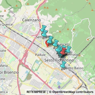 Mappa Viale Pratese, 50013 Sesto Fiorentino FI, Italia (1.31125)