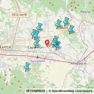 Mappa Via Romana, 55016 Porcari LU, Italia (3.21545)
