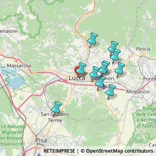 Mappa Piazza dei Servi, 55100 Lucca LU, Italia (6.48091)