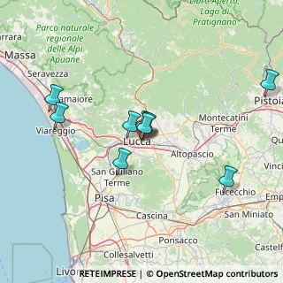 Mappa Via Piave, 55042 Lucca LU, Italia (27.034)