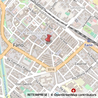 Mappa Corso G. Matteotti, 205, 61032 Fano, Pesaro e Urbino (Marche)