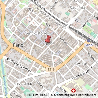 Mappa Corso G. Matteotti, 244, 61032 Fano, Pesaro e Urbino (Marche)