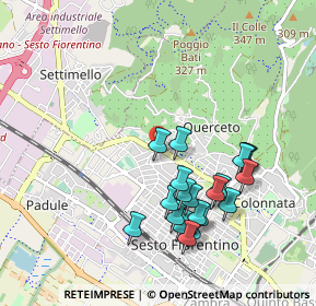 Mappa Via degli Oleandri, 50019 Sesto Fiorentino FI, Italia (0.9665)