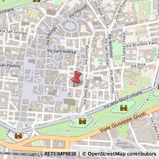 Mappa Via posta 11, 55012 Lucca, Lucca (Toscana)