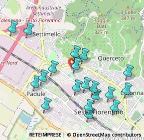 Mappa Via Danilo Innocenti, 50019 Sesto Fiorentino FI, Italia (1.09579)