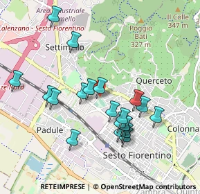 Mappa Via Danilo Innocenti, 50019 Sesto Fiorentino FI, Italia (0.924)