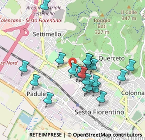 Mappa Via Danilo Innocenti, 50019 Sesto Fiorentino FI, Italia (0.8365)