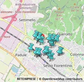 Mappa Via Danilo Innocenti, 50019 Sesto Fiorentino FI, Italia (0.619)