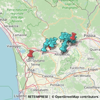 Mappa Via Comunale S. Rocco, 55012 Capannori LU, Italia (9.49222)