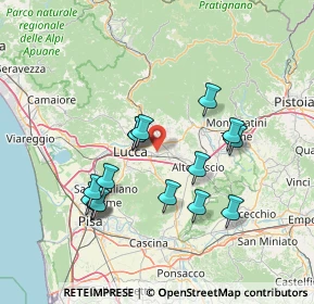 Mappa Via Comunale San Rocco, 55012 Capannori LU, Italia (14.04063)