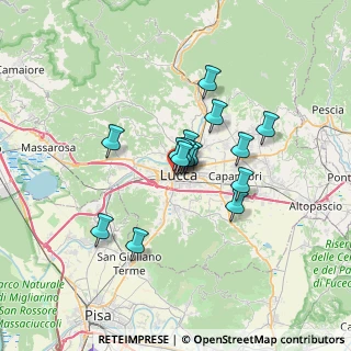 Mappa Via S. Pierino, 55100 Lucca LU, Italia (4.94333)