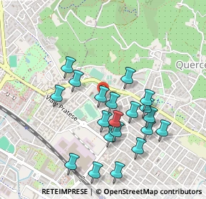 Mappa Via del Mandorlo, 50019 Sesto Fiorentino FI, Italia (0.469)