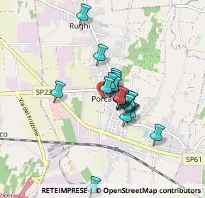 Mappa Piazza F. Orsi, 55016 Porcari LU, Italia (0.5845)