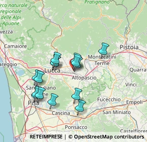 Mappa Piazza F. Orsi, 55016 Porcari LU, Italia (13.08133)