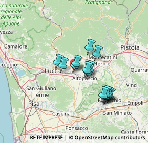 Mappa Piazza F. Orsi, 55016 Porcari LU, Italia (11.48875)