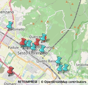 Mappa Via Giambattista Pergolesi, 50019 Sesto Fiorentino FI, Italia (2.36077)