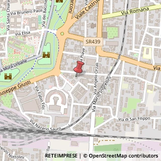 Mappa Via Antonio Cantore, 128, 55100 Lucca, Lucca (Toscana)